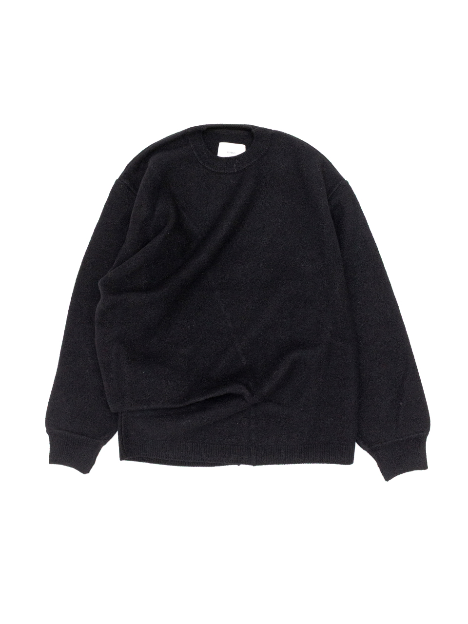 EXTRA FINE WOOL KNIT DEFORMED LS-エクストラファインウール