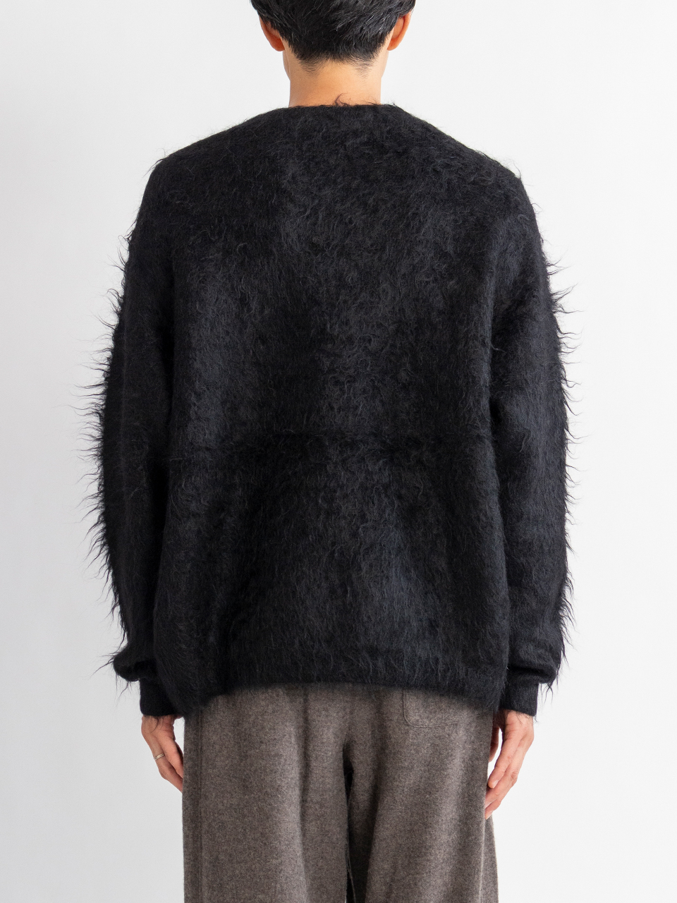 トップス KID MOHAIR KNIT CREW NECK LS KID MOHAIR KNIT CREW NECK LS-キッドモヘアニットクルーネックロング