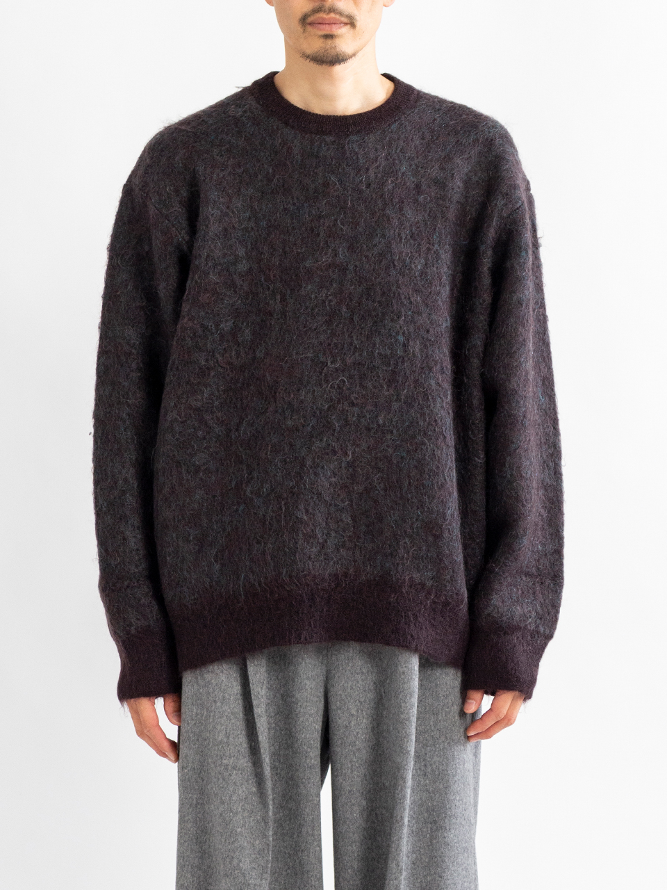 LIDMN KID MOHAIR MIX KNIT　Lサイズ LIDNM / Llife ONLINE STORE / KID MOHAIR MIX KNIT