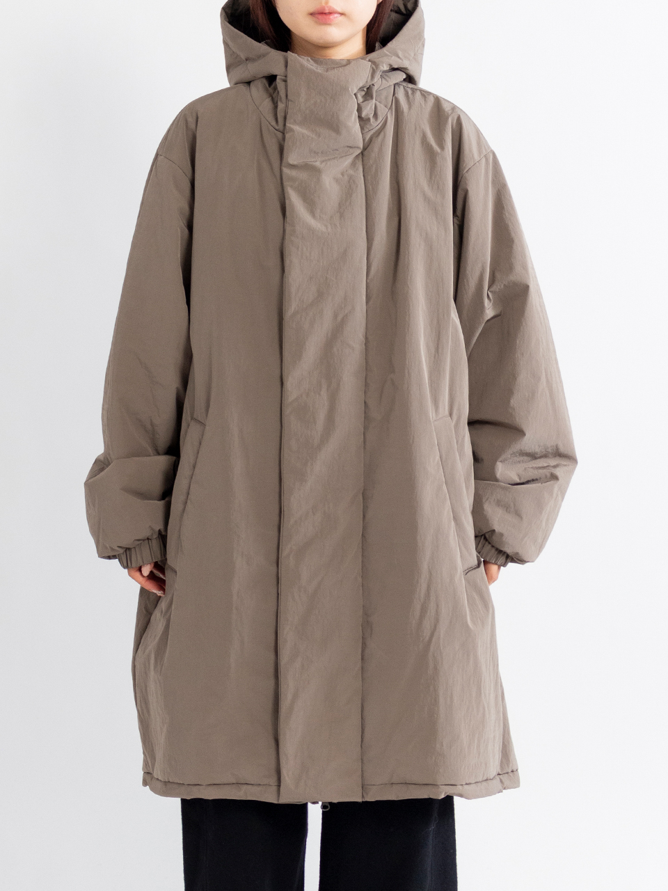 HERNO RESORT LINE ウインタースキューバフーデッドパデッドコート HERNO RESORT LINE ウインタースキューバフーデッドパデッド