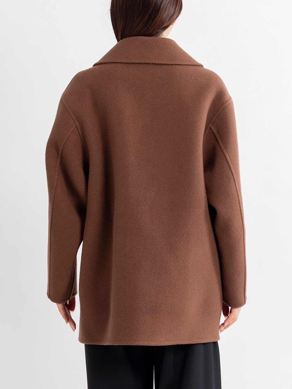 DOUBLE FACE SHAWL COLLAR COAT-ダブルフェイスショールカラー