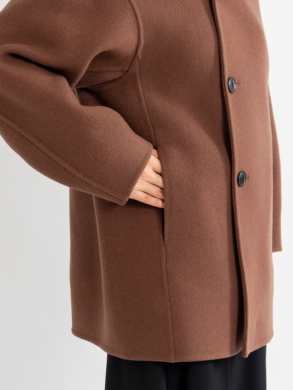 HYKE 20FW DOUBLE FACE COAT ストール HYKE 20FW DOUBLE FACE COAT ストール HYKE(ハイク)】 DOUBLE