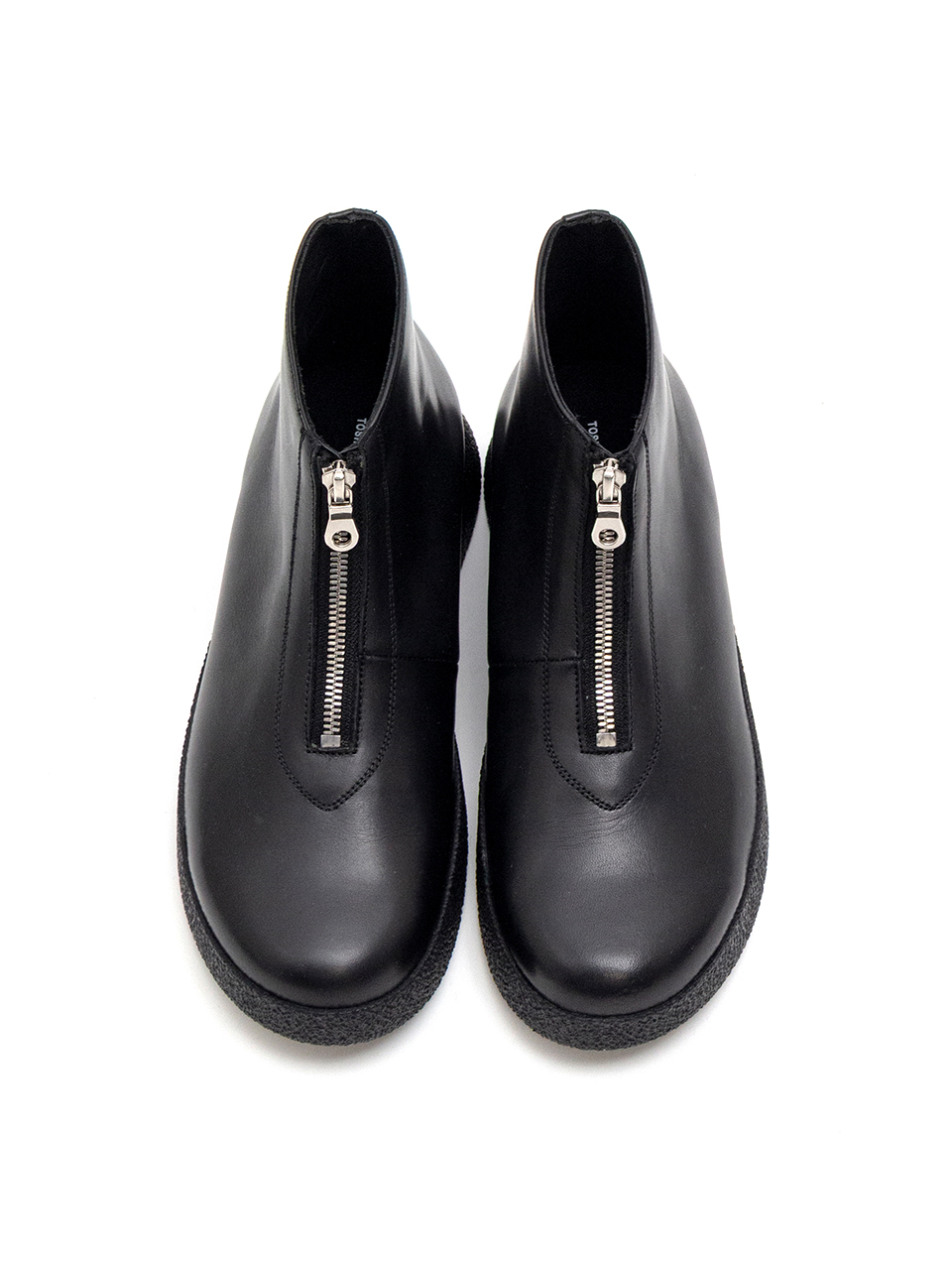 クレープ様 CREPE-CUT FRONT-ZIP-クレープカットフロントジップ-BEAUTIFUL SHOES