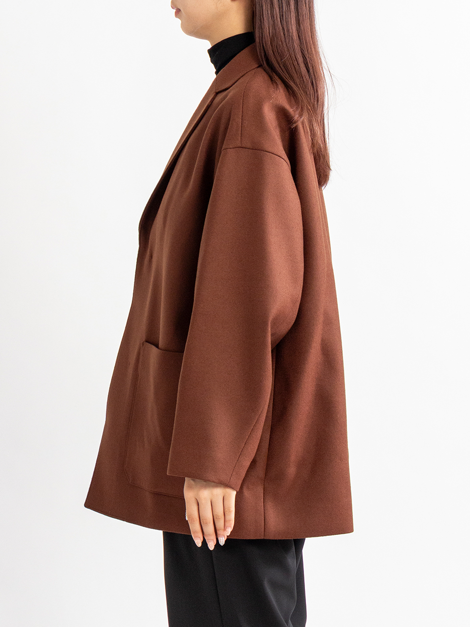 ジャケット・アウター HYKE/WOOL GATHERED COAT スタッフがリアルレビュー。 HYKE(ハイク) メンズ 2022AW