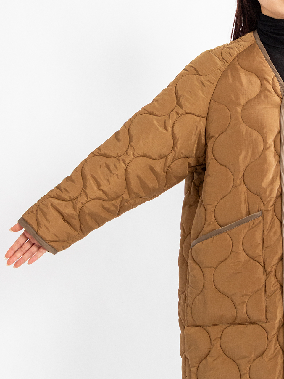 QUILTED LINER COAT-キルトライナーコート-HYKE（ハイク）通販