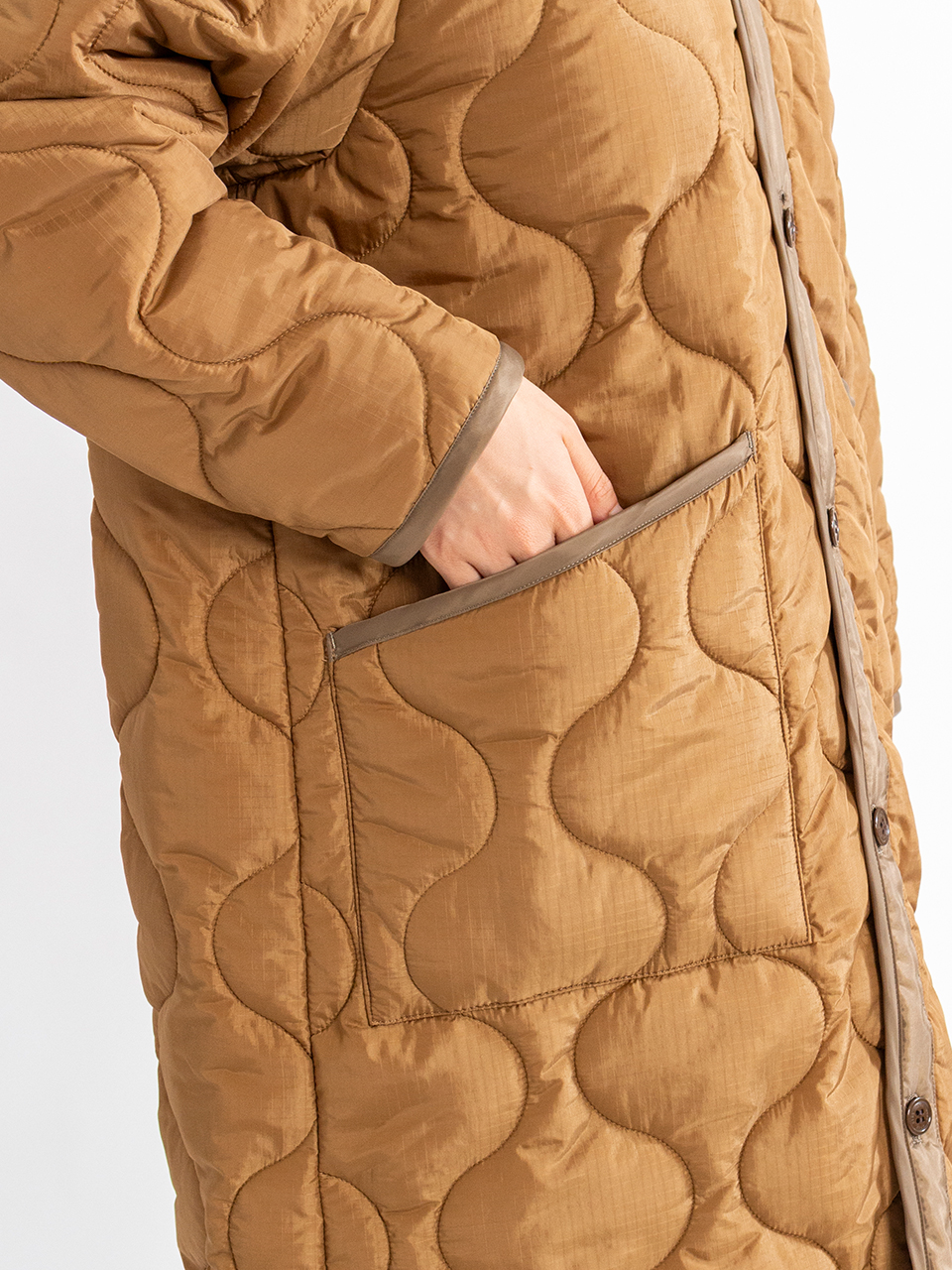HYKE QUILTED LINER COAT キルトライナーコートサイズ3 QUILTED LINER COAT-キルトライナーコート-HYKE（ハイク）通販