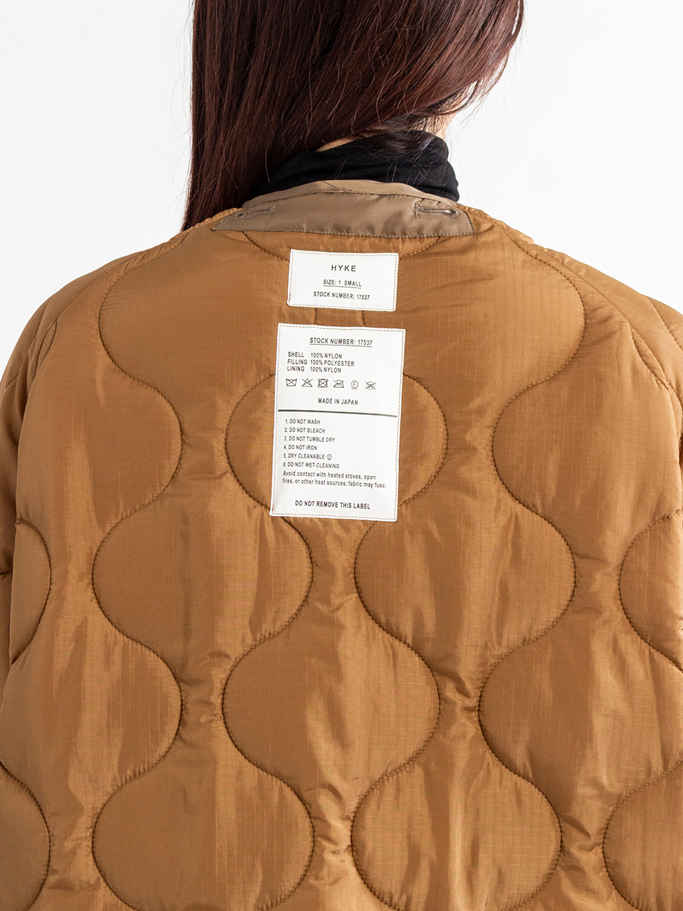 QUILTED LINER COAT-キルトライナーコート-HYKE（ハイク）通販