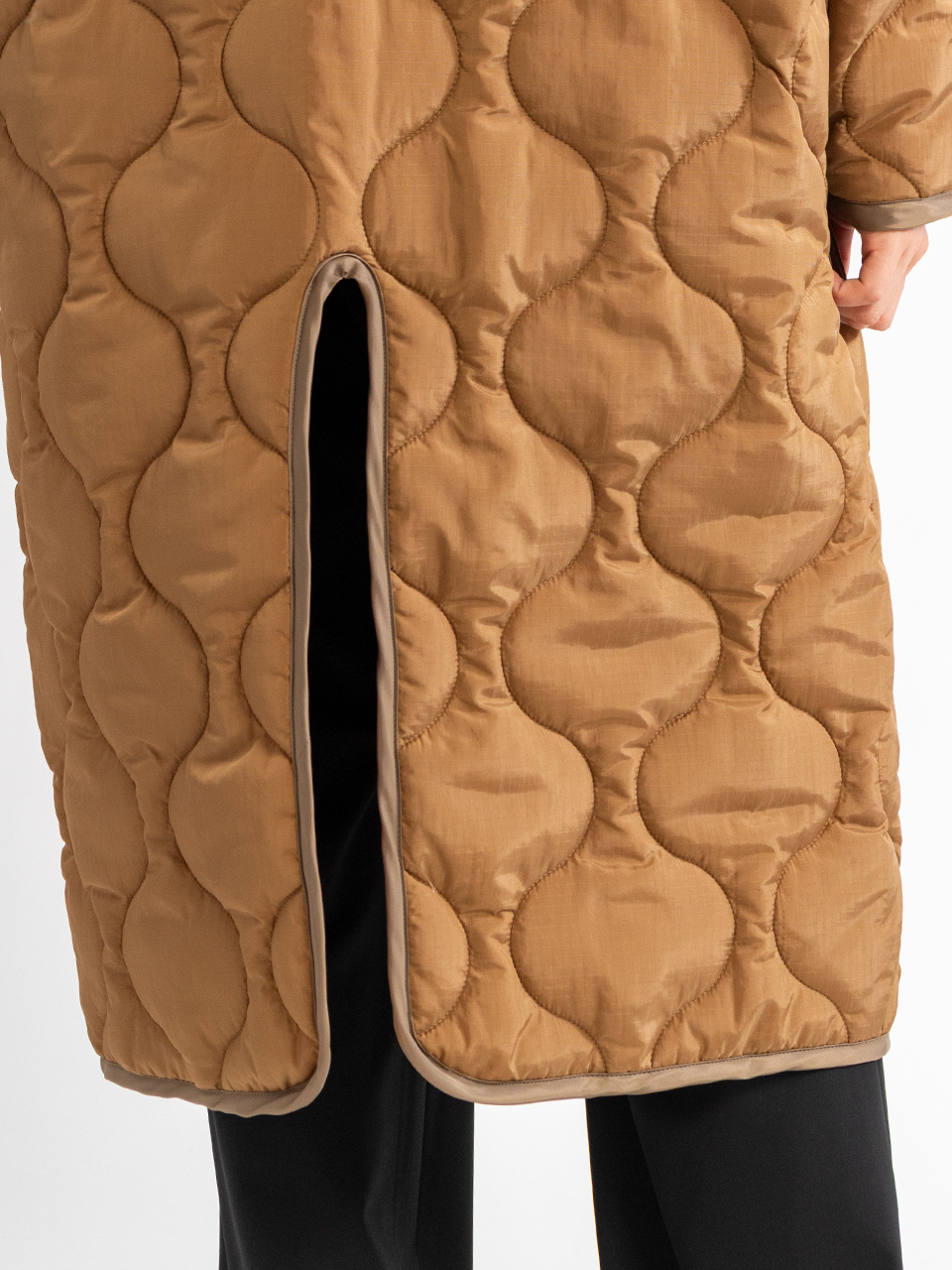 HYKE QUILTED LINER ロングコート HYKE QUILTED LINER COAT – COLDBECK ONLINE