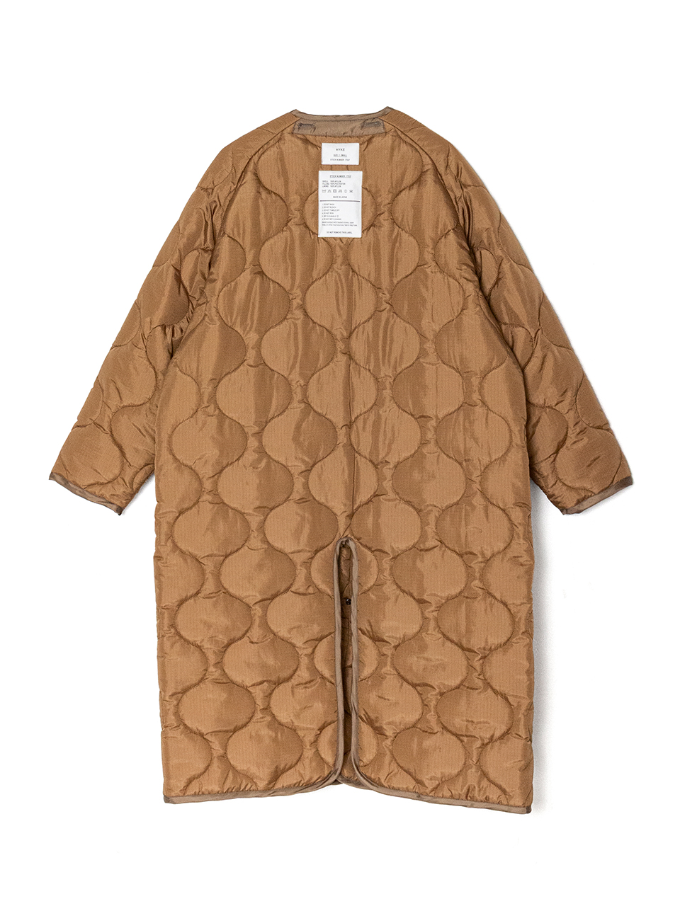HYKE QUILTED LINER COAT キルトライナーコートサイズ3 QUILTED LINER COAT-キルトライナーコート-HYKE（ハイク）通販