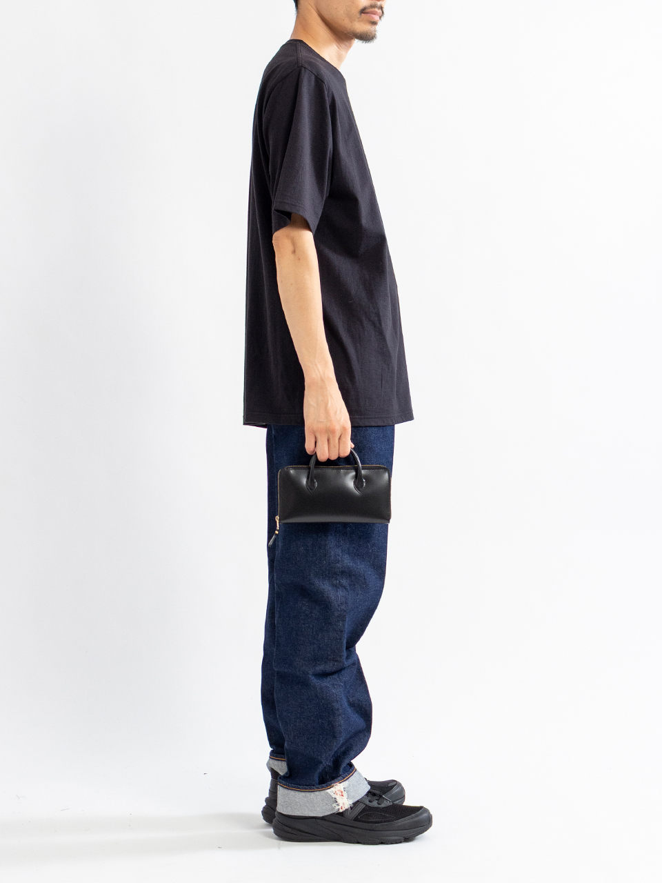 LONG ZIP AROUND WALLET WITH HANDLE-ロングジップアラウンド