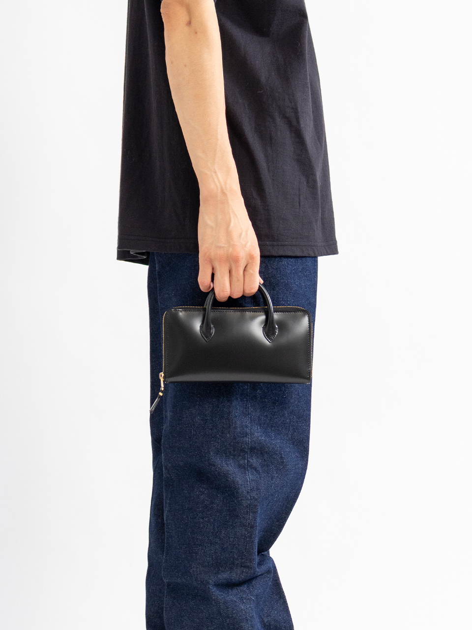 LONG ZIP AROUND WALLET WITH HANDLE-ロングジップアラウンド