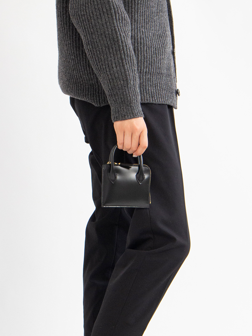 コムデギャルソンチェーン付きウォレットバッグ　蛇腹 コムデギャルソンチェーン付きウォレットバッグ 蛇腹 コムデギャルソン