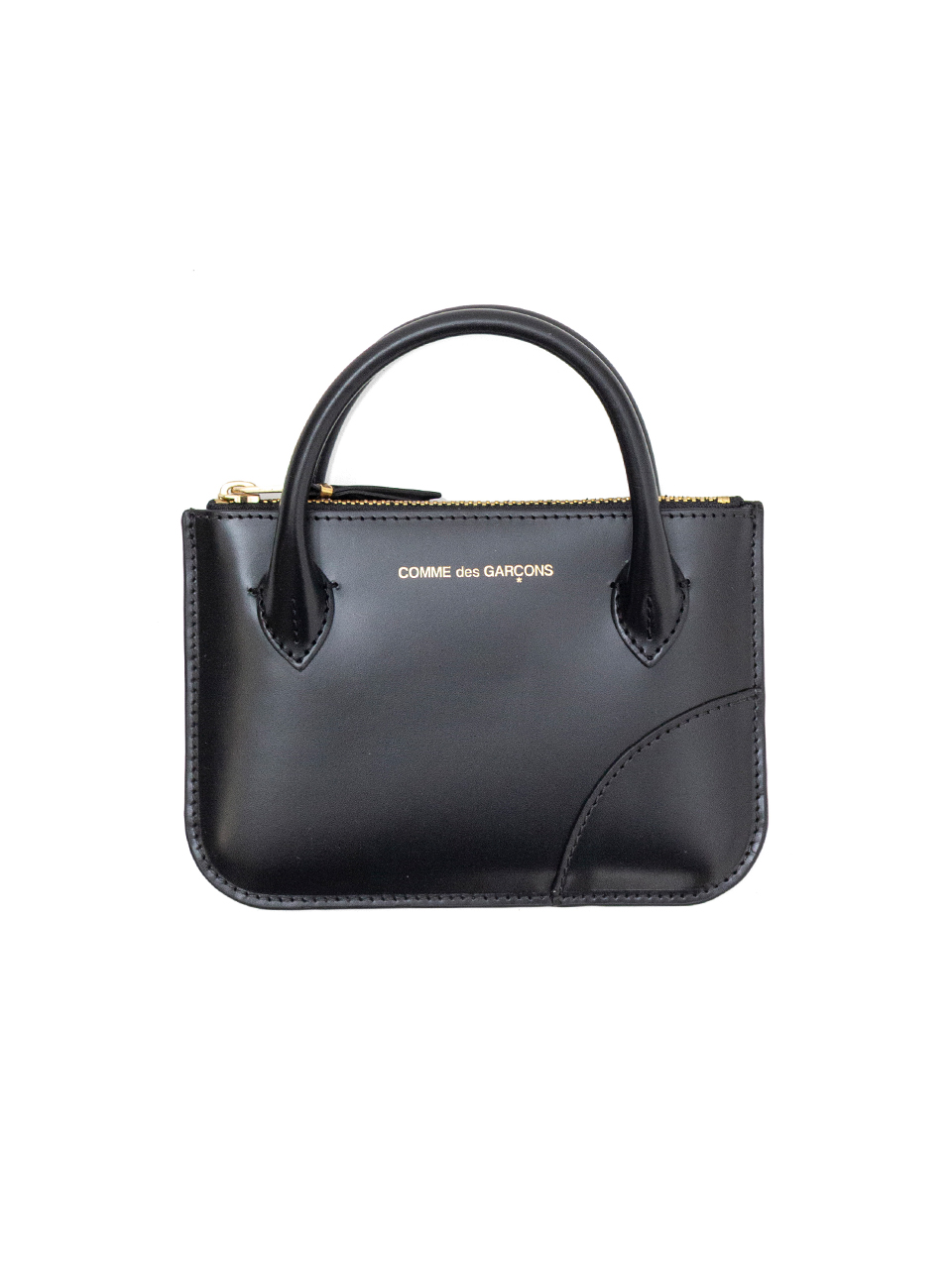 ZIP SMALL POUCH WITH HANDLE-ジップスモールポーチウィズ