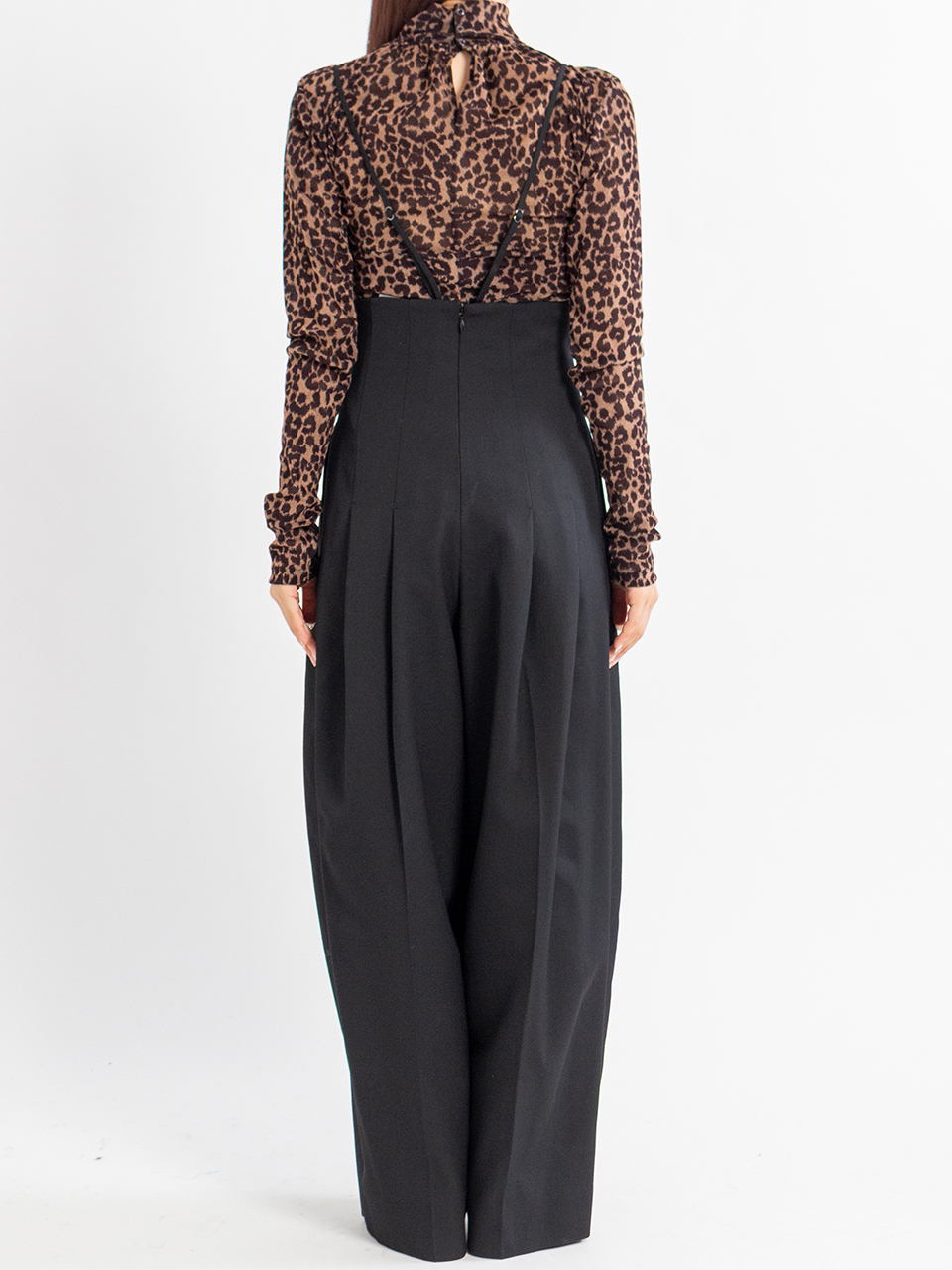 fetico ブラジャンプスーツ FETICO(フェティコ)の2WAY BRA JUMPSUITS BLACK(ジャンプスーツ