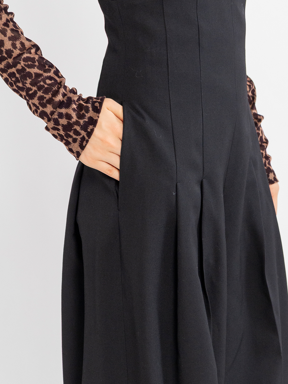 WIDE-LEGGED BRA JUMPSUITS-ワイドレッグブラジャンプスーツ-FETICO