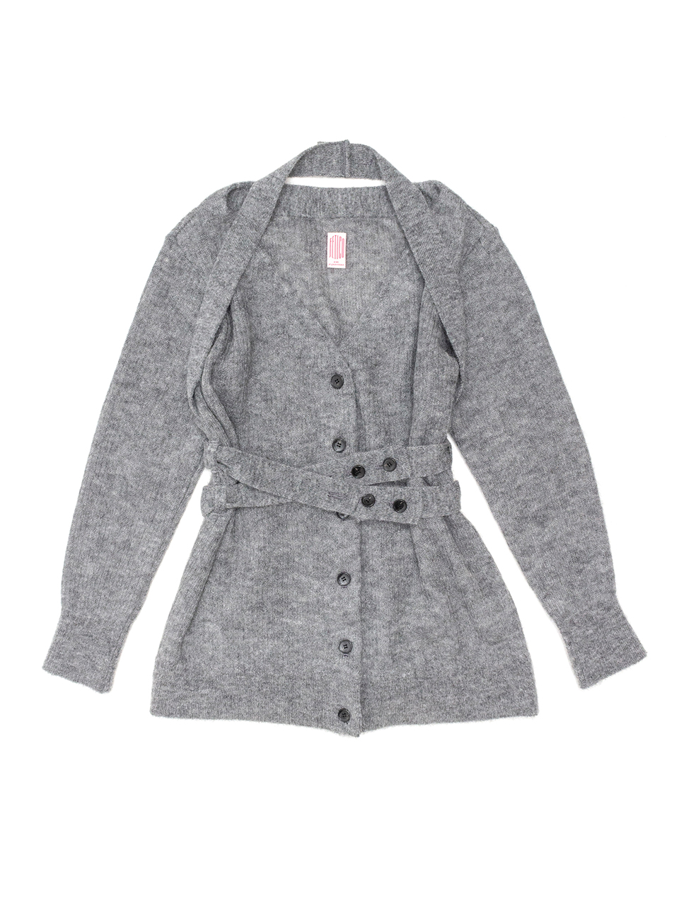 【FETICO】モヘアニットカーディガン FETICO(フェティコ)のMOHAIR KNIT CROPPED CARDIGANの通販｜PALETTE