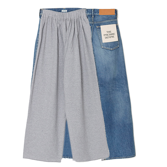 INSCRIBE アンスクリア ストライプ ネイビー ベスト ユニセックス INSCRIBE アンスクリア ストライプ ネイビー ベスト ユニセックス