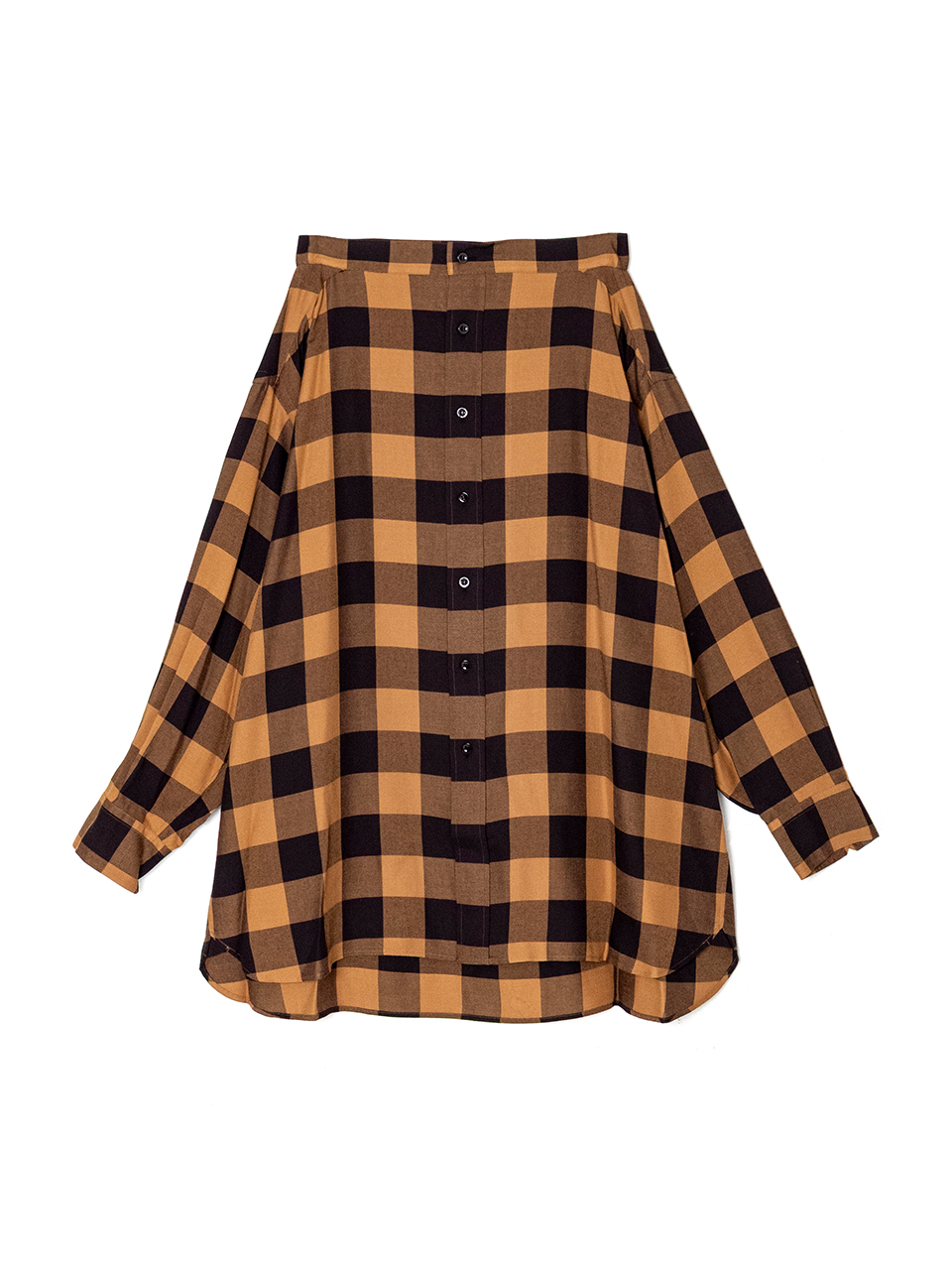 HYKE ハイク チェックスカート 近年モデル ライトグレー×ダークネイビー HYKE＞新作入荷 8.23 | st company online store 入荷案内ブログ