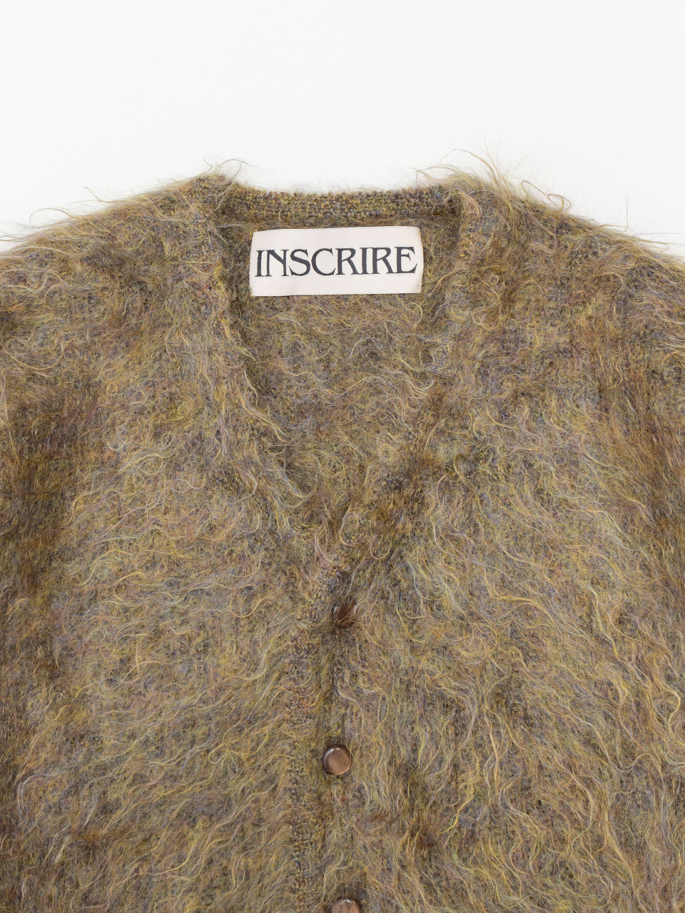 Shaggy V-neck Cardigan-シャギーブイネックカーディガン