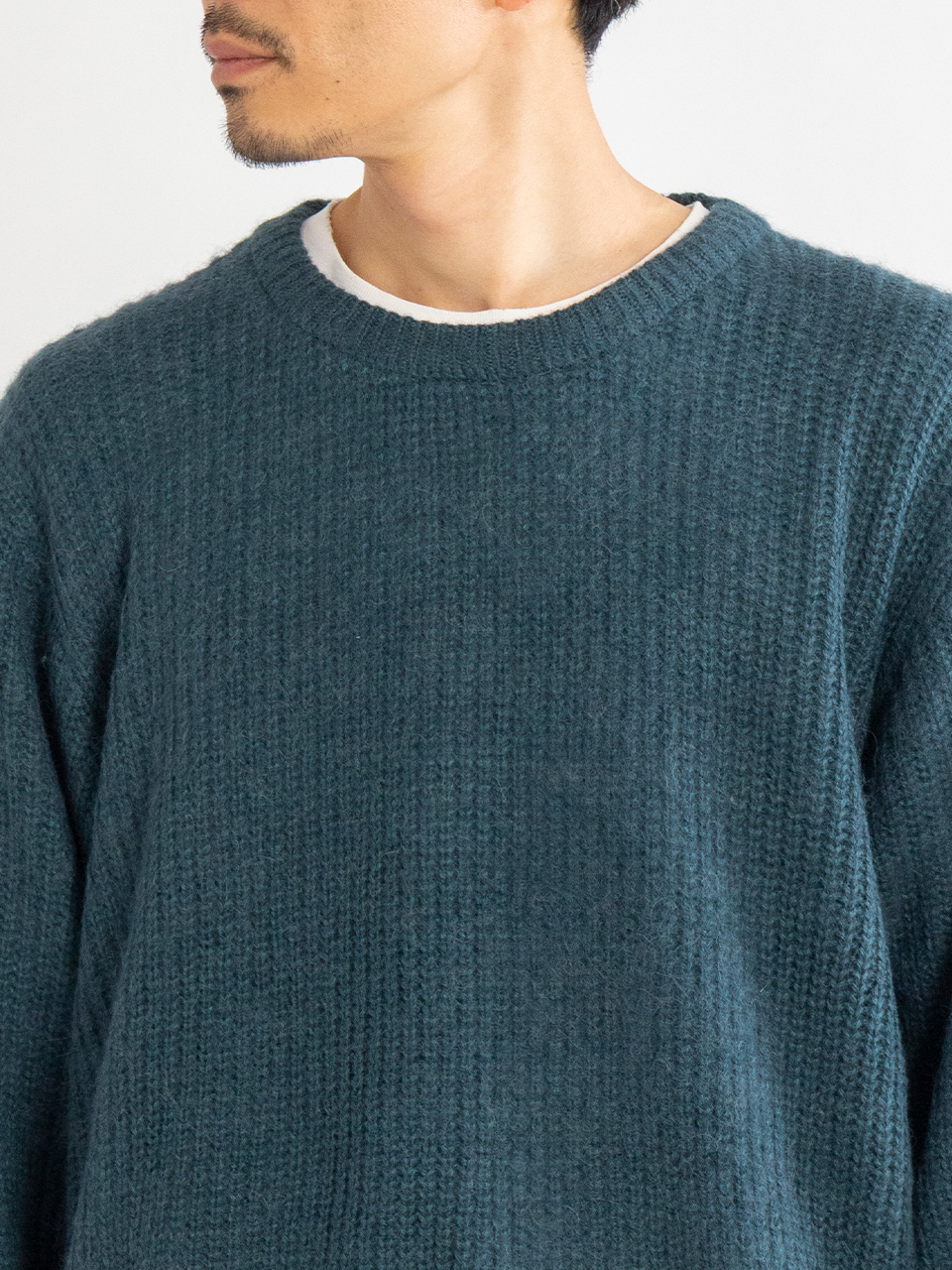CREW NECK KNIT-クルーネックニット-URU（ウル）通販| stcompany
