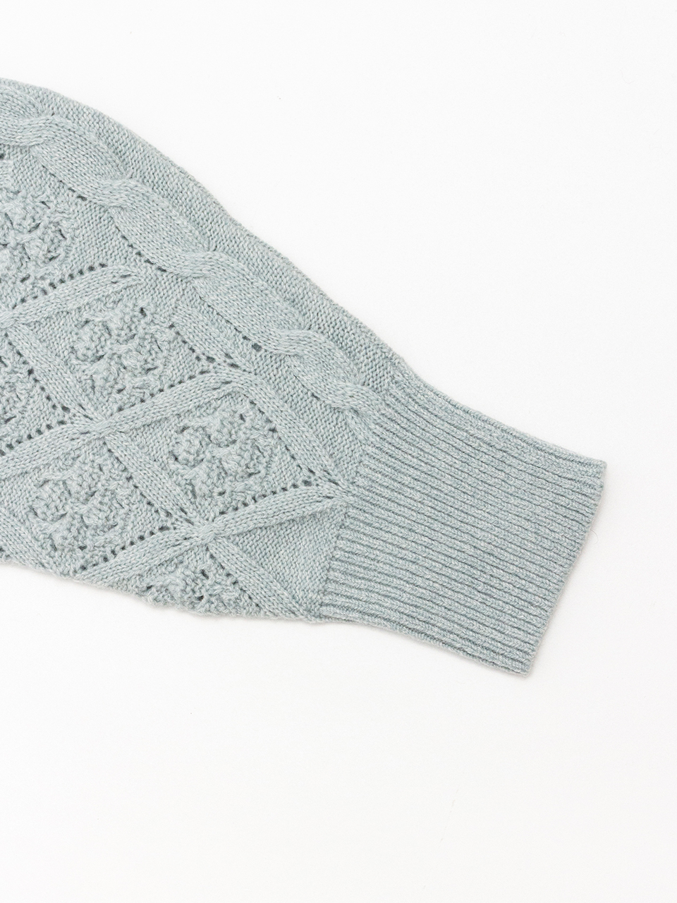 NichigoP　5色*4個計20体 Mame Kurogouchi マメクロゴウチ Lace Stripe Knitted Top