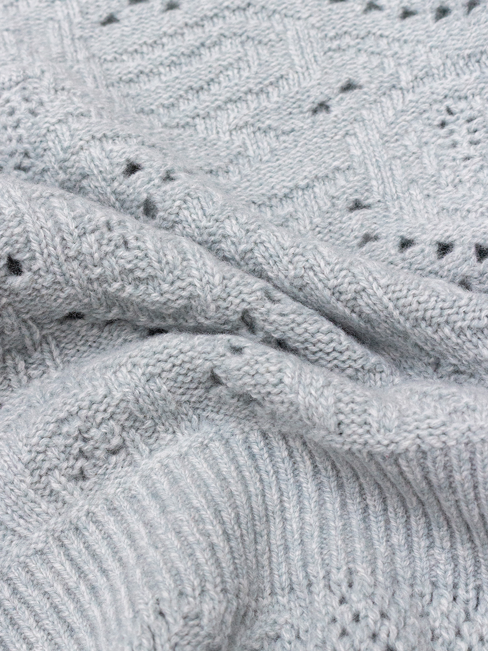 Multi Pattern Low Gauge Knitted Top-マルチパターンローゲージ