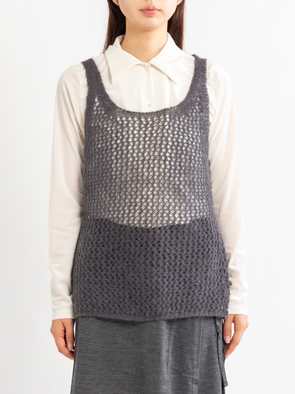 pheeny フィーニー　トップス PHEENY/PRINT JERSEY DRAPE NECK(MULTI)