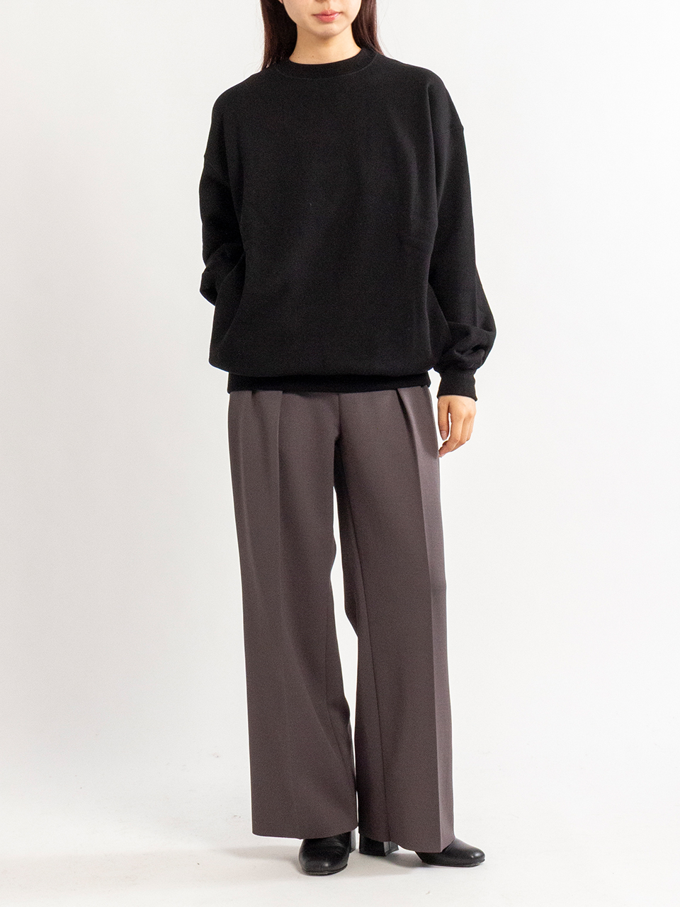 AZUMA Terry Crew Neck Sweat-アズマテリークルーネックスウェット