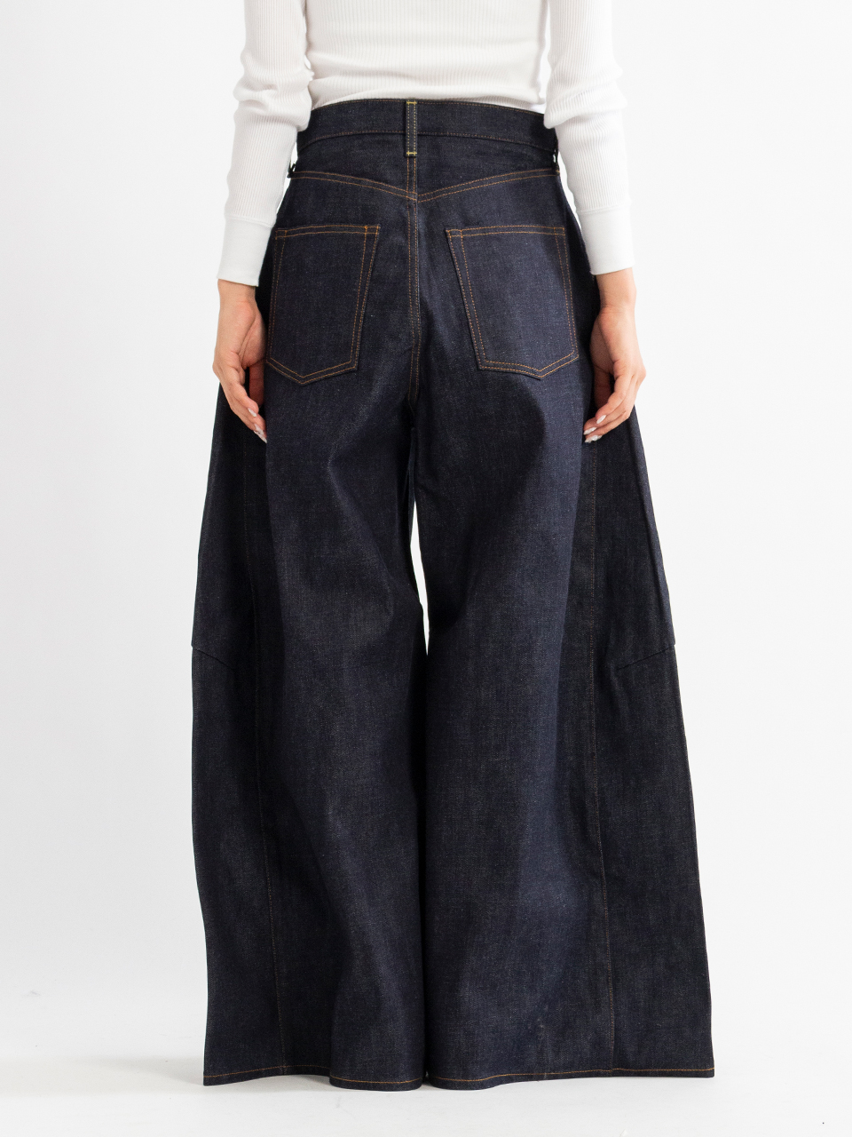 DENIM SUPER WIDE LEG JEANS デニムスーパーワイドレッグ