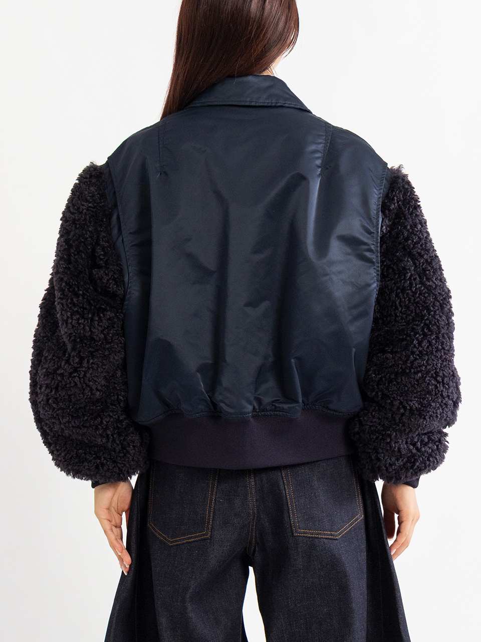 HEVE へイヴ　ラッフルジャケット　美品 ⭐︎新品未使用タグ付き⭐︎heve ヘイブ ラッフルジャケットBL