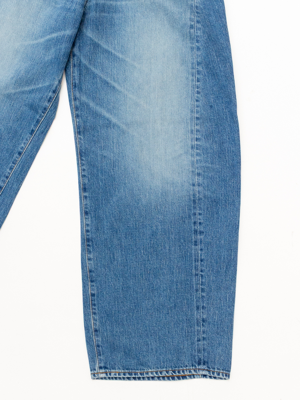 DENIM BARREL LEG JEANS デニムバレルレッグジーンズ-HYKE