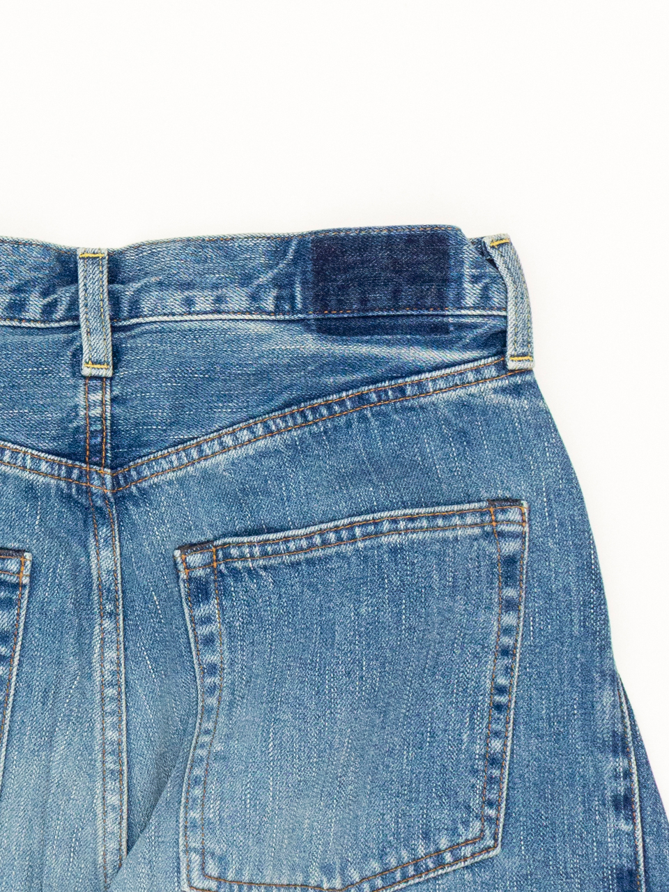 DENIM BARREL LEG JEANS デニムバレルレッグジーンズ-HYKE