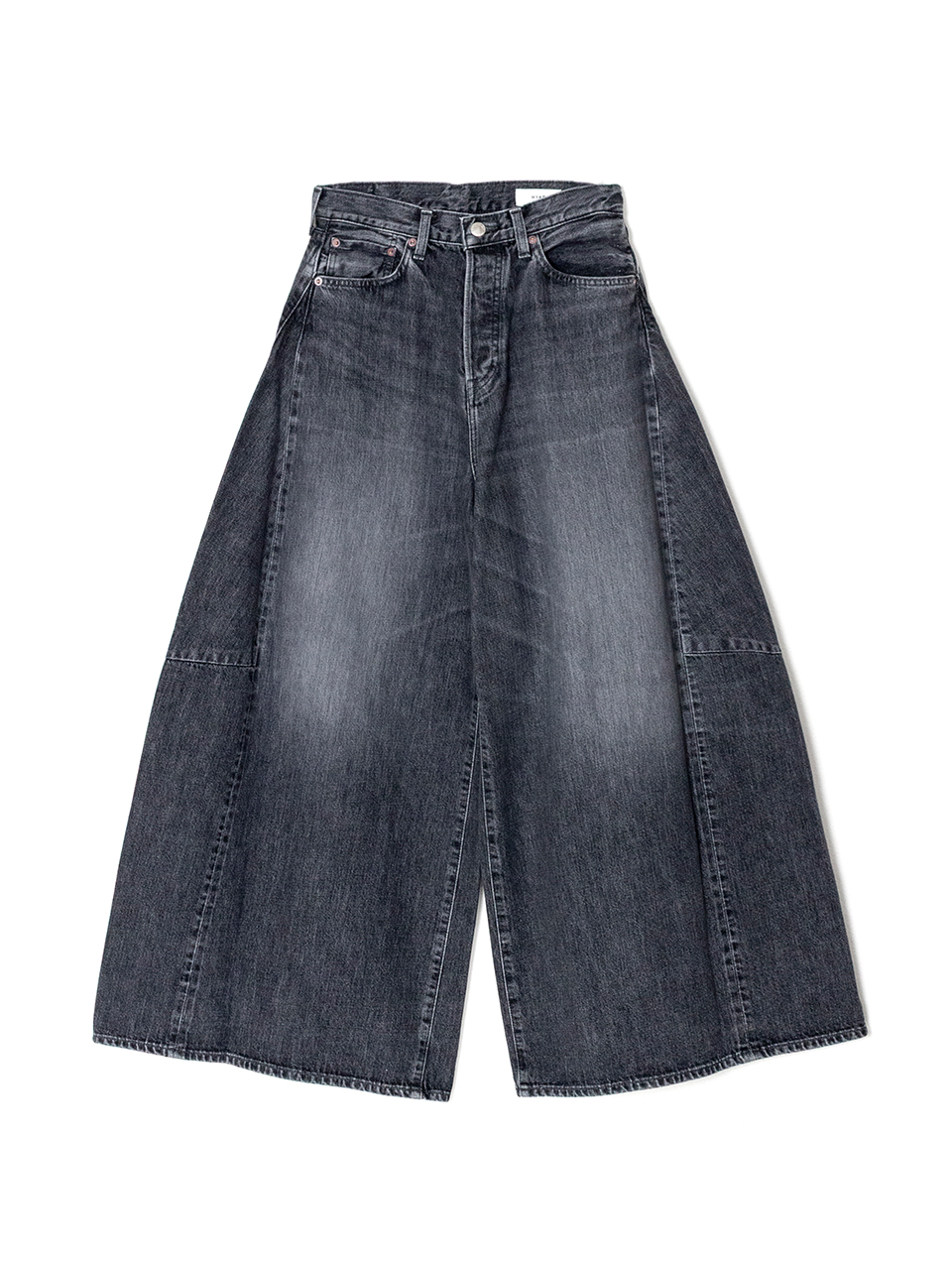 美品 HYKE DENIM WIDE LEG JEANS サイズ2 DENIM WIDE LEG JEANS | HYKE (Women)/ハイク