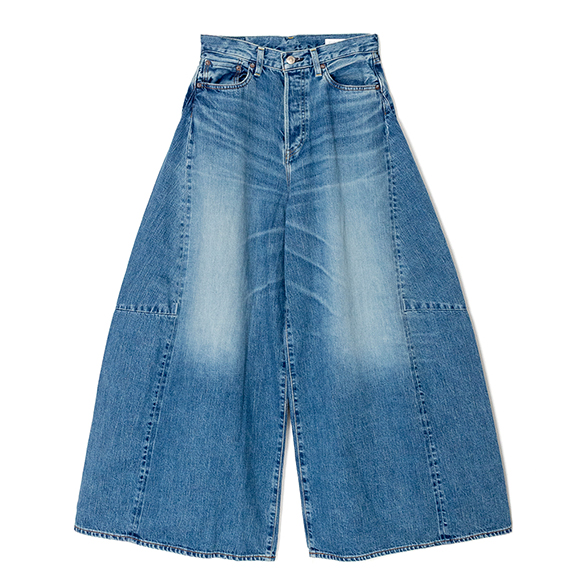 HYKE（ハイク）　デニムスカート　サイズ2 HYKE(ハイク)】 DENIM MIDI SKIRT｜PARIGOT ONLINE（パリゴ