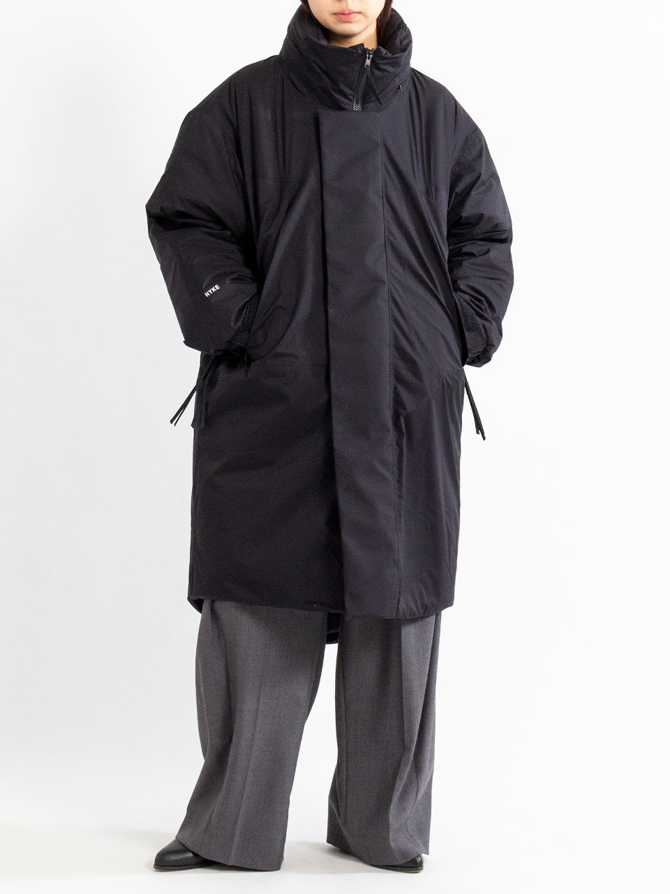 【新品 未使用】HYKE PERTEX PUFF PARKA 黒 size 5 PERTEX PUFF PARKA パーテックパフパーカー HYKE（ハイク）通販