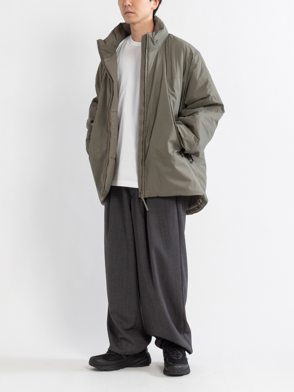 24AW HYKE PERTEX PUFF JACKET ハイク サイズ2 PERTEX PUFF JACKET パーテックパフジャケット HYKE（ハイク）通販| st