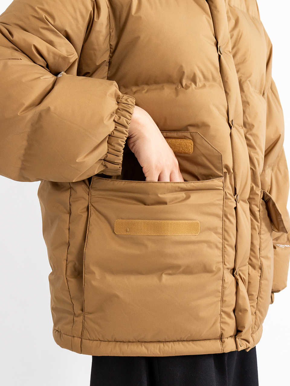 ジャケット・アウター hyke down jacket HYKE] ハイク PERTEX DOWN JACKET(COYOTE BROWN)