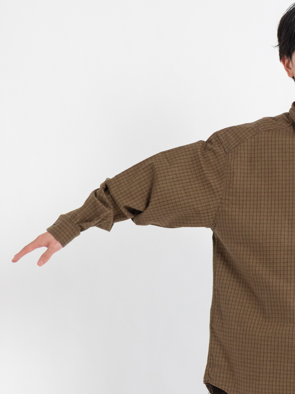 コムデギャルソンオム 田中オム Docking Knit Check Shirt コムデギャルソンオム 田中オム Docking Knit Check Shirt COMME