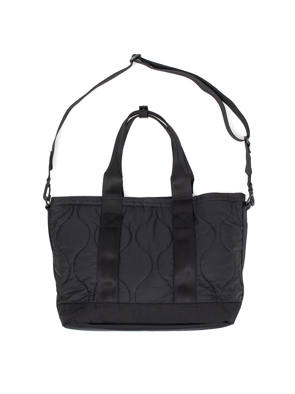 完売品 コムデギャルソンオム ナイロンキルティングトートバッグ ブラック 完売品 コムデギャルソンオム ナイロンキルティングトートバッグ