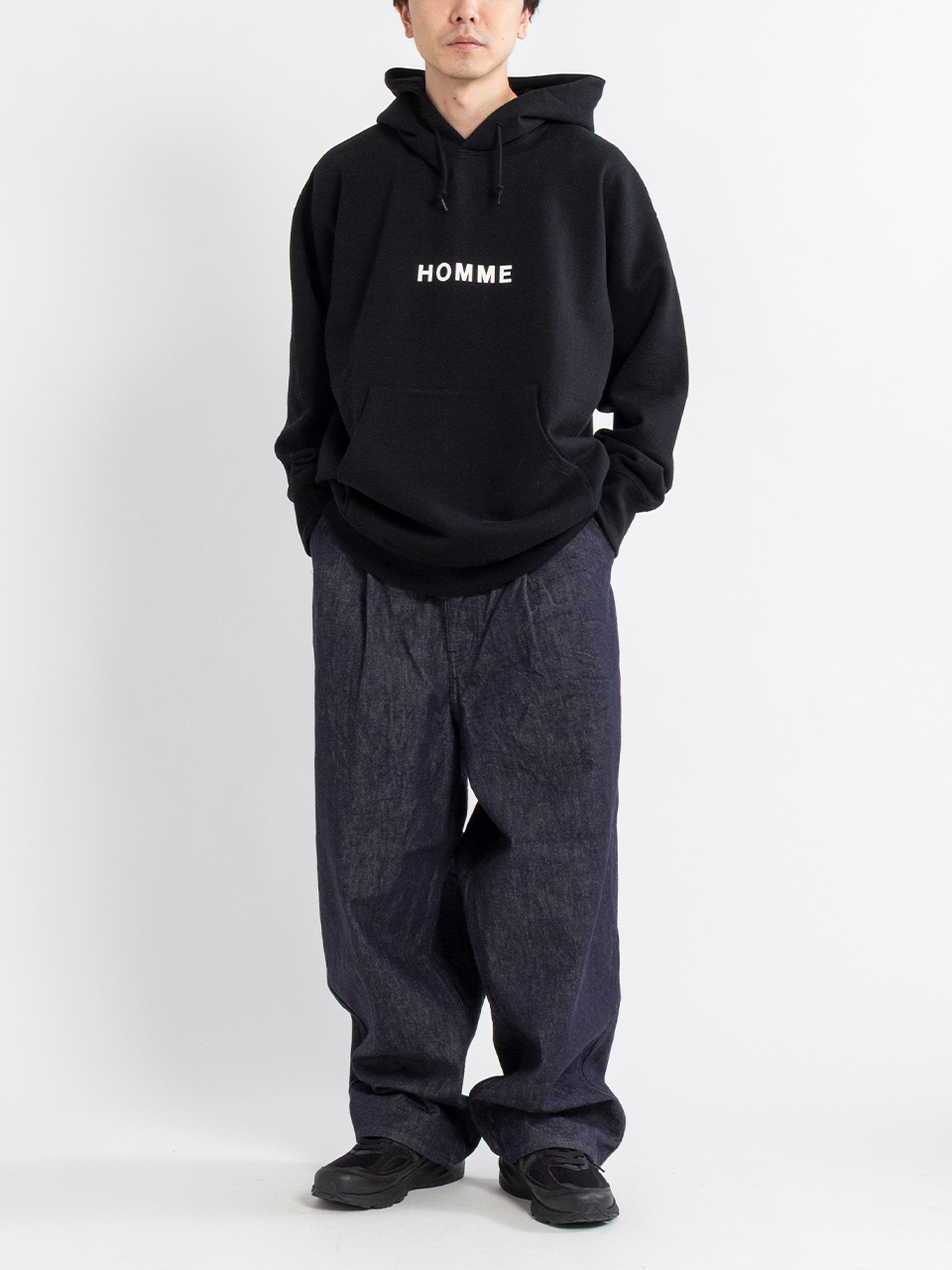 Cotton jersey product printed hoodie-コットンジャージー Cotton jersey product printed hoodie-コットンジャージー