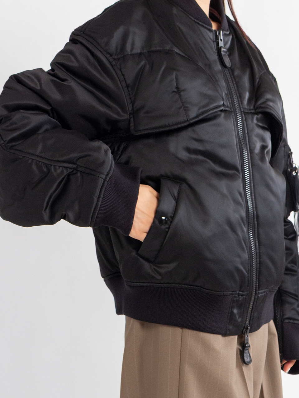 Zip blouson-ジップブルゾン-Chika Kisada（チカキサダ）通販| st company