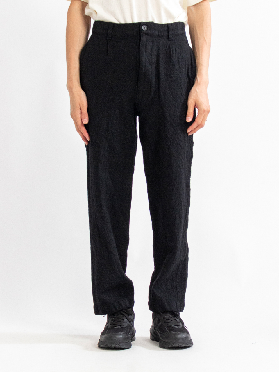 Wool Serge Product Fulling Pants-ウールサージプロダクトフリング