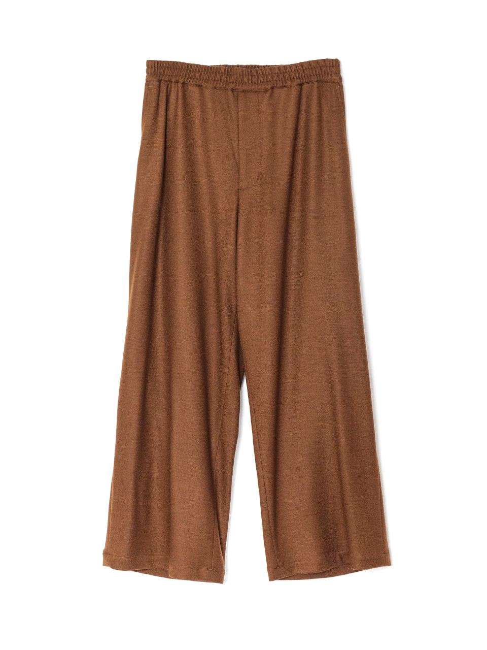 Wool Smooth Flannel Easy Wide Pants-ウールスムースフランネル