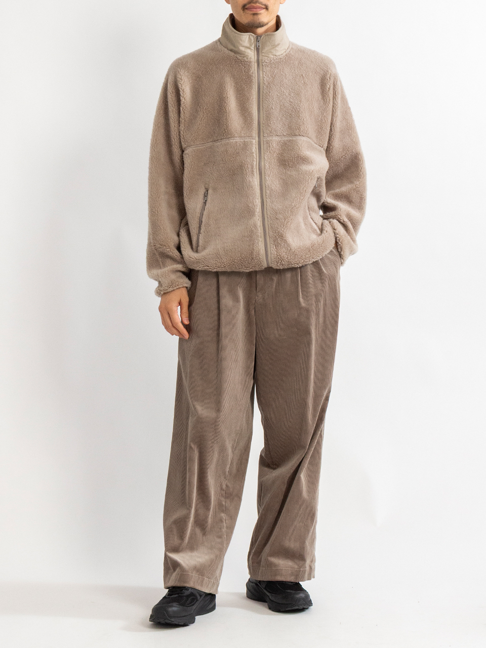 Wool Boa Zip-Up Blouson-ウールボアジップアップブルゾン-Graphpaper