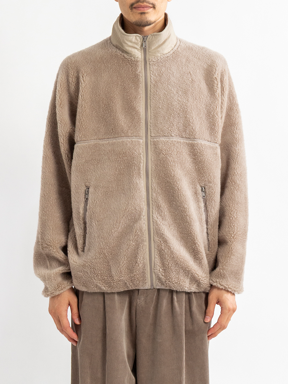 Wool Boa Zip-Up Blouson-ウールボアジップアップブルゾン-Graphpaper
