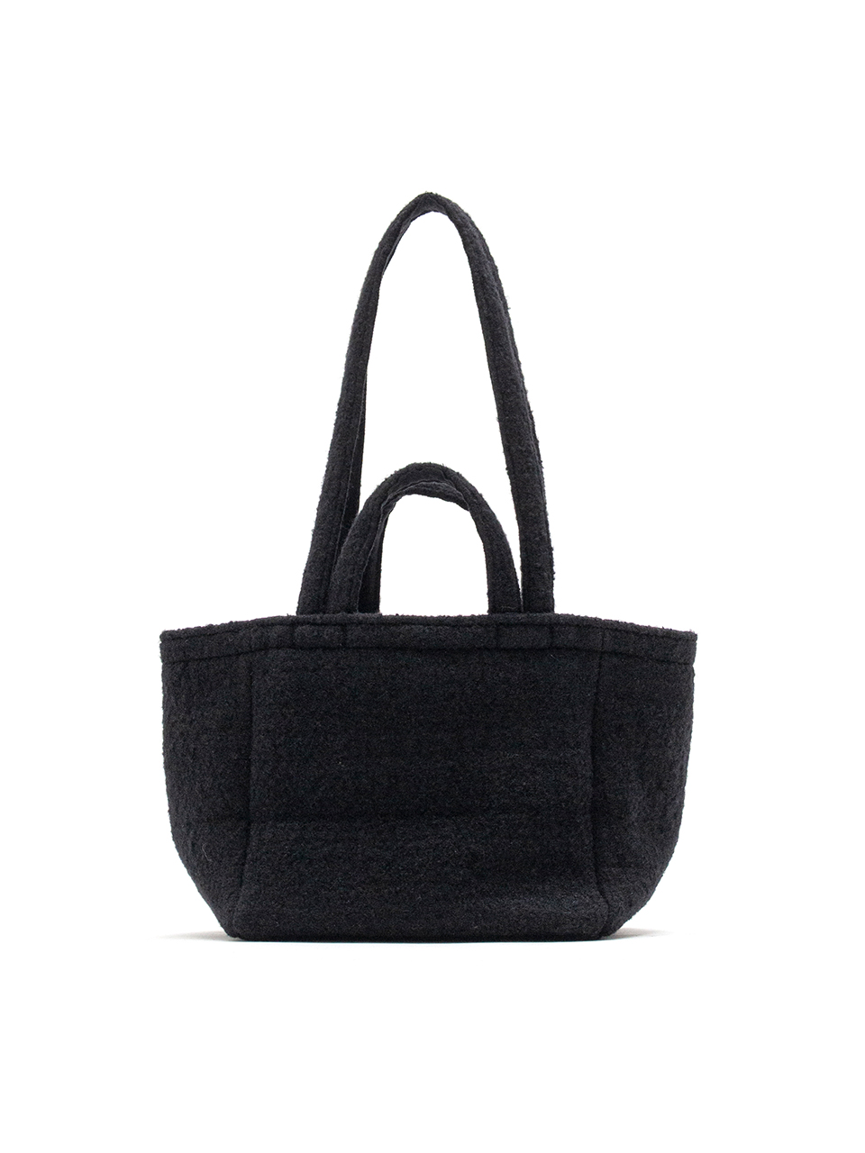 Aeta 黒のハンドバッグ DOUBLE HANDLE TOTE S-ダブルハンドルトートS-Aeta（アエタ）| st company