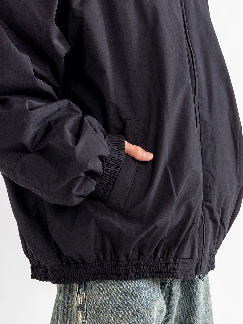 CO/NY POPLIN PADDED JACKET コットンナイロンポプリンパデッド