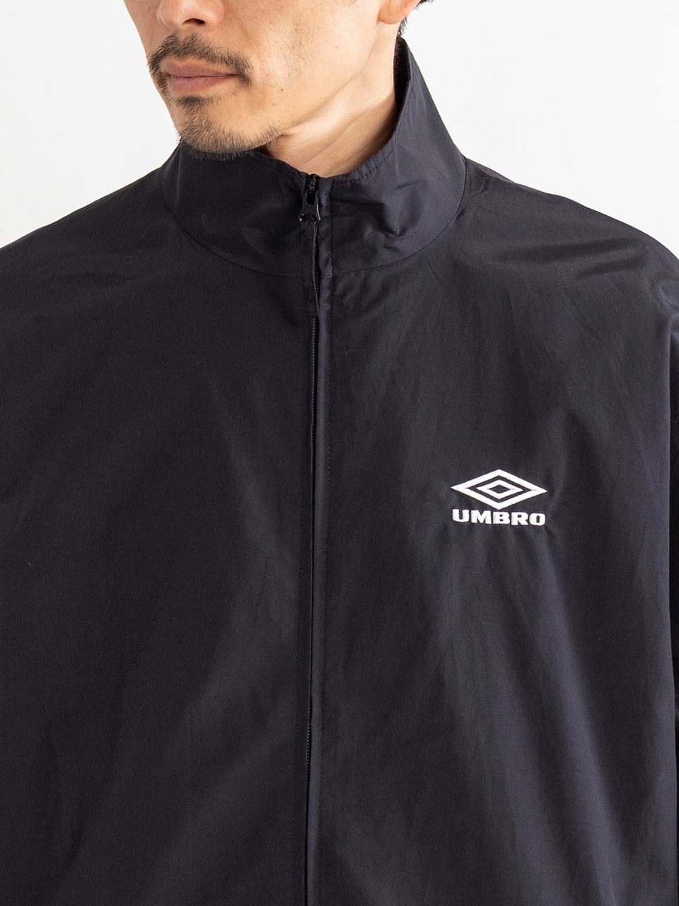 CO/NY POPLIN TRACK JACKET コットンナイロントラックジャケット