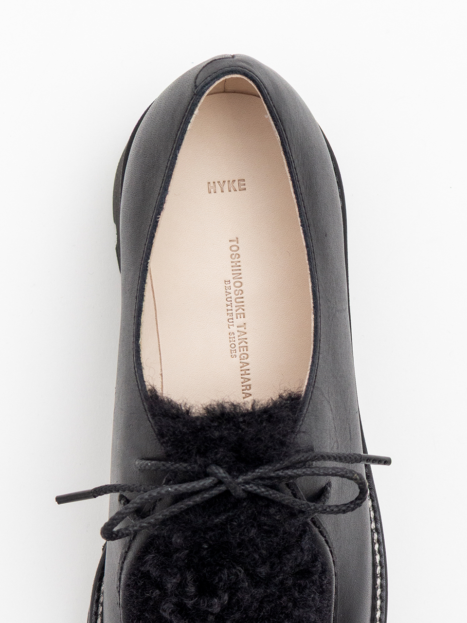 TIROLEAN SHOES FAUX SHEARLING-チロリアンシューズファーシャーリング