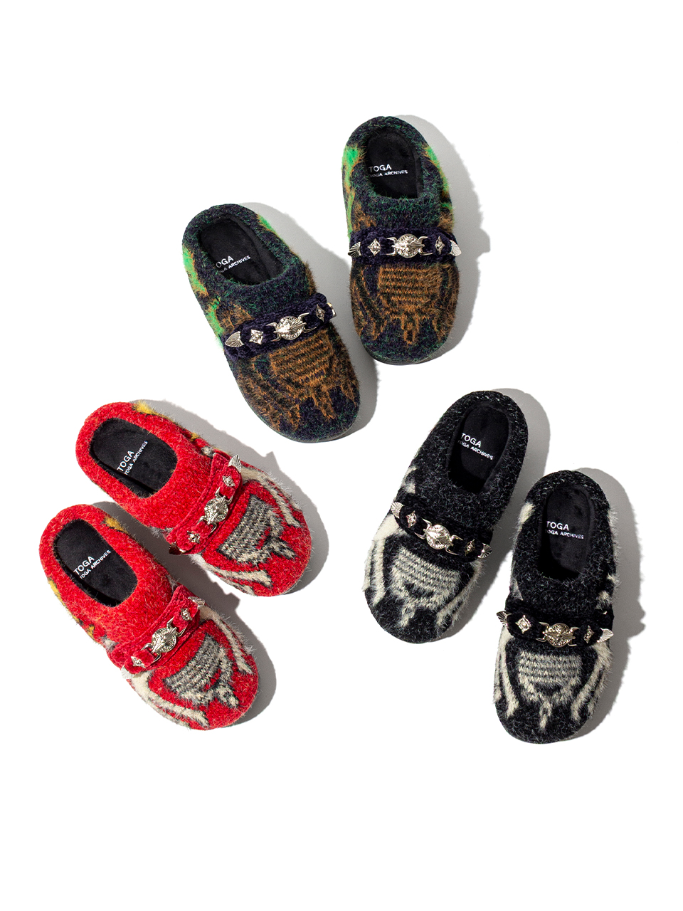 Knit slip-on TOGA × SUBU-ニットスリップオン トーガスブ-TOGA PULLA